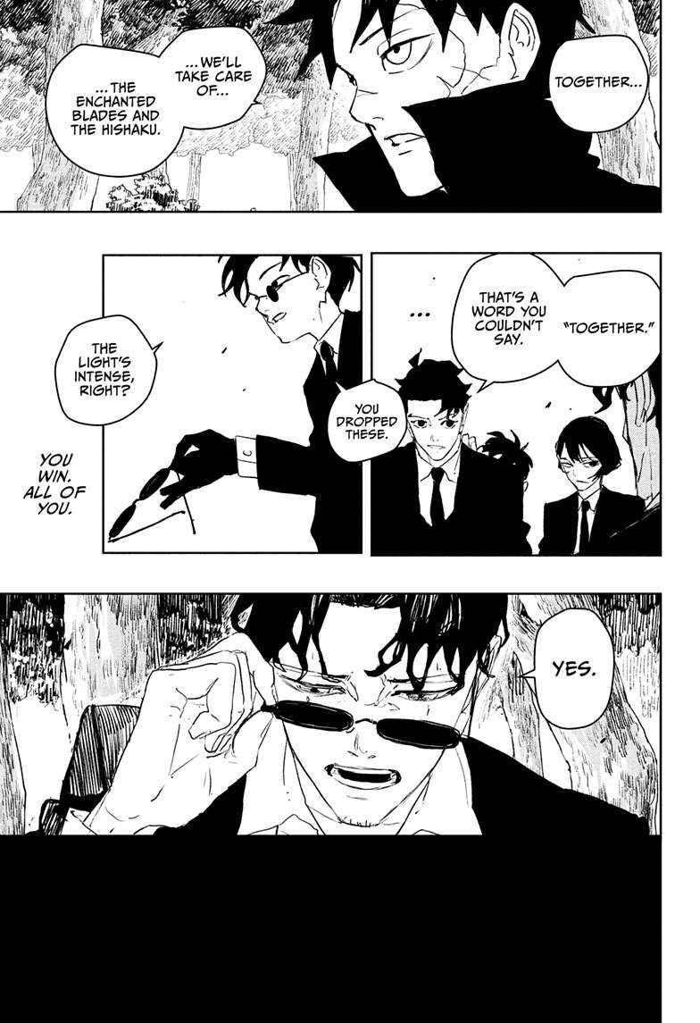 Kagurabachi Manga Chapter 86 page 14 - Quickening scene