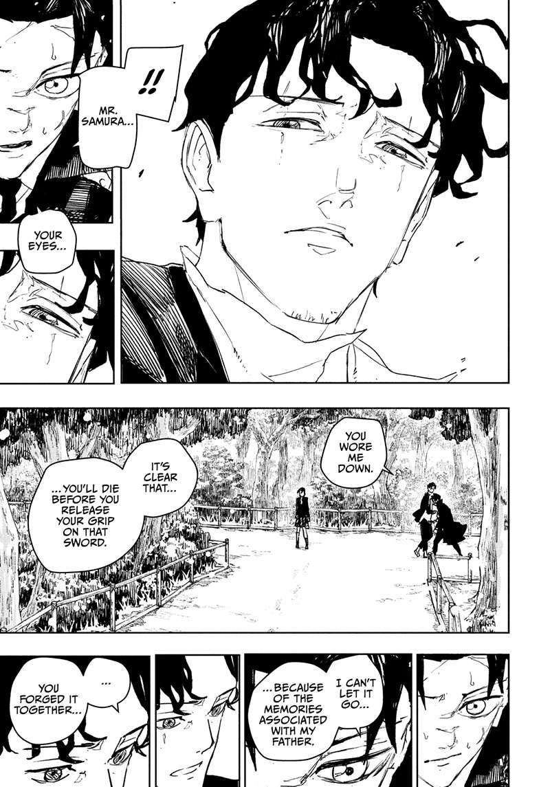 Kagurabachi Manga Chapter 86 page 4 - Quickening scene