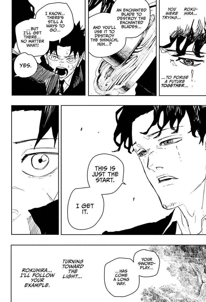 Kagurabachi Manga Chapter 86 page 5 - Quickening scene