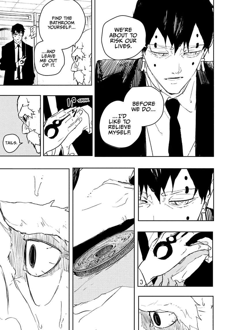 Kagurabachi Manga Chapter 87 page 10 - Phantoms scene