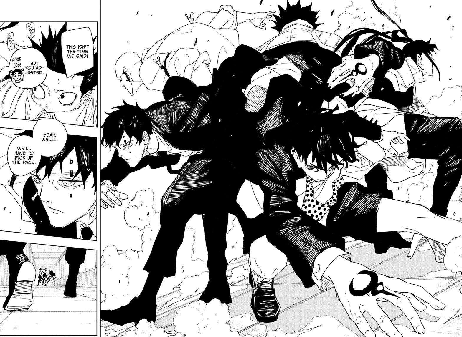 Kagurabachi Manga Chapter 87 page 17 - Phantoms scene