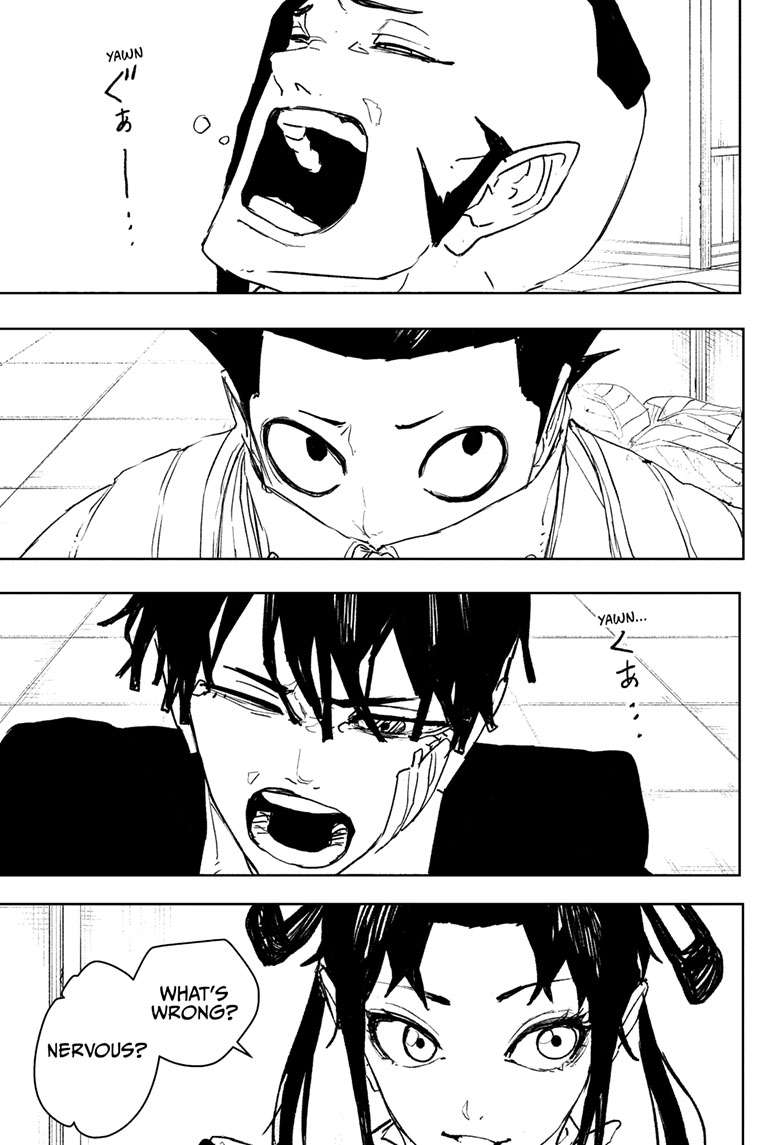 Kagurabachi Manga Chapter 87 page 6 - Phantoms scene