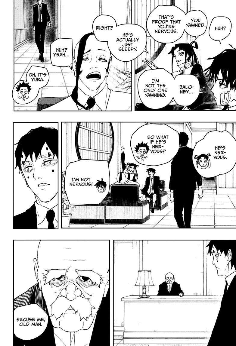 Kagurabachi Manga Chapter 87 page 7 - Phantoms scene