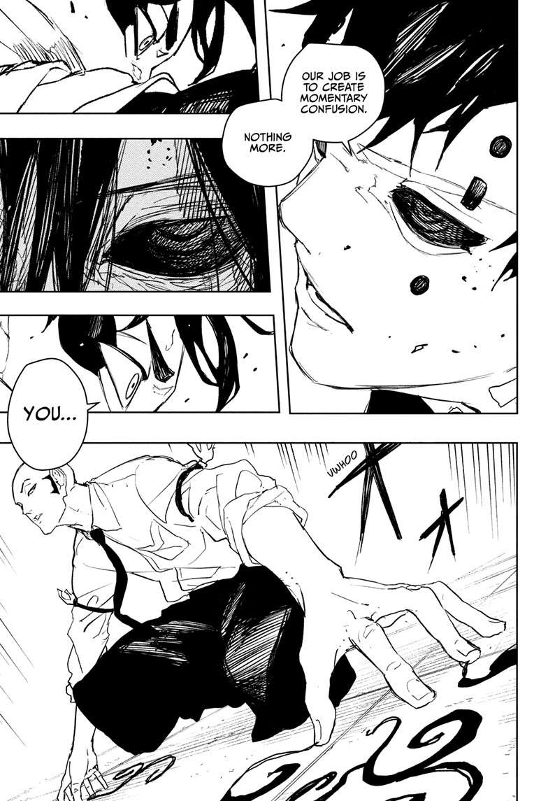 Kagurabachi Manga Chapter 88 page 17 - The First Step scene