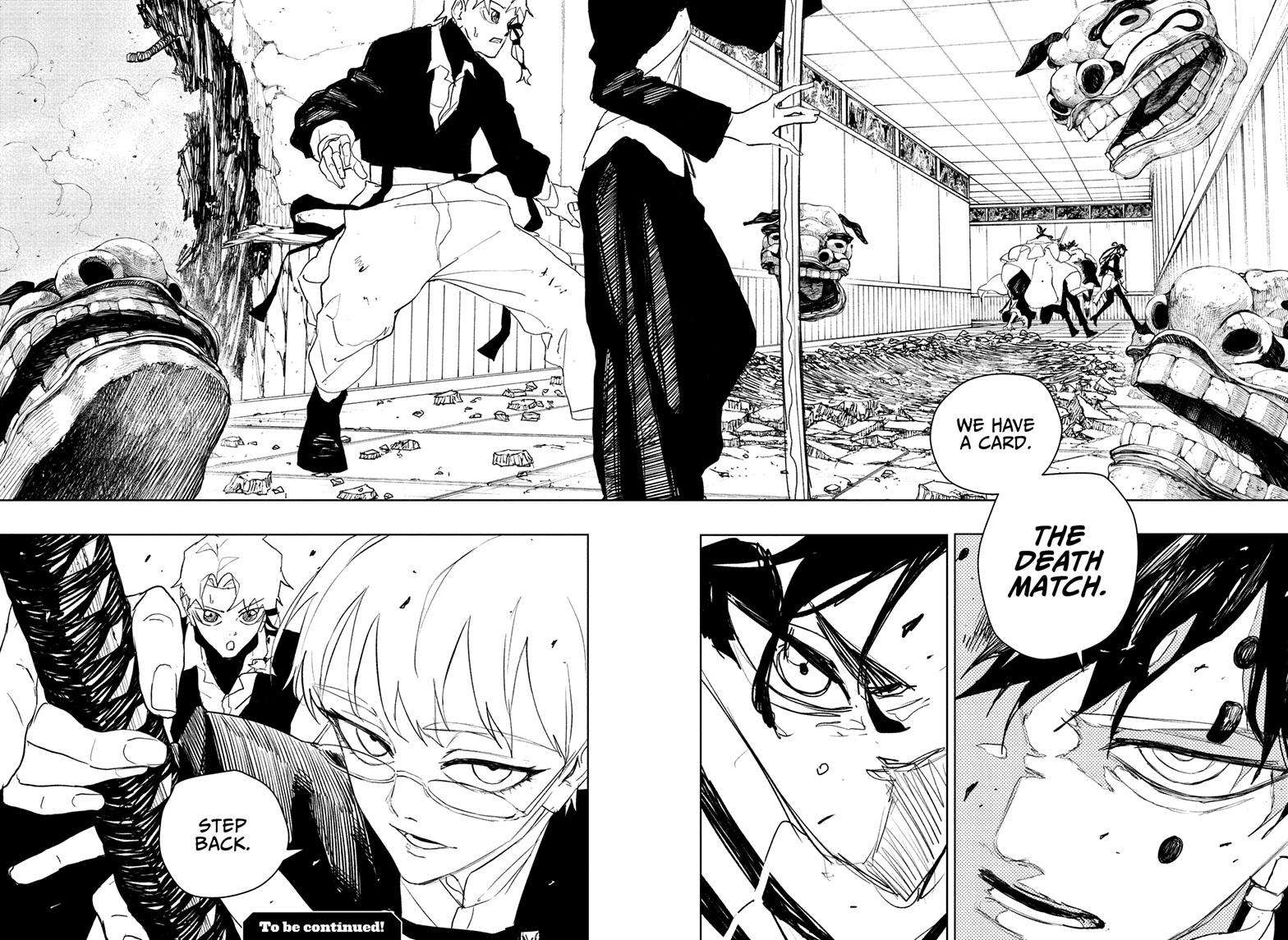 Kagurabachi Manga Chapter 88 page 18 - The First Step scene