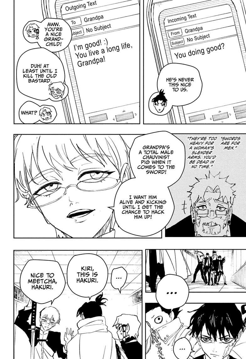 Kagurabachi Manga Chapter 88 page 9 - The First Step scene