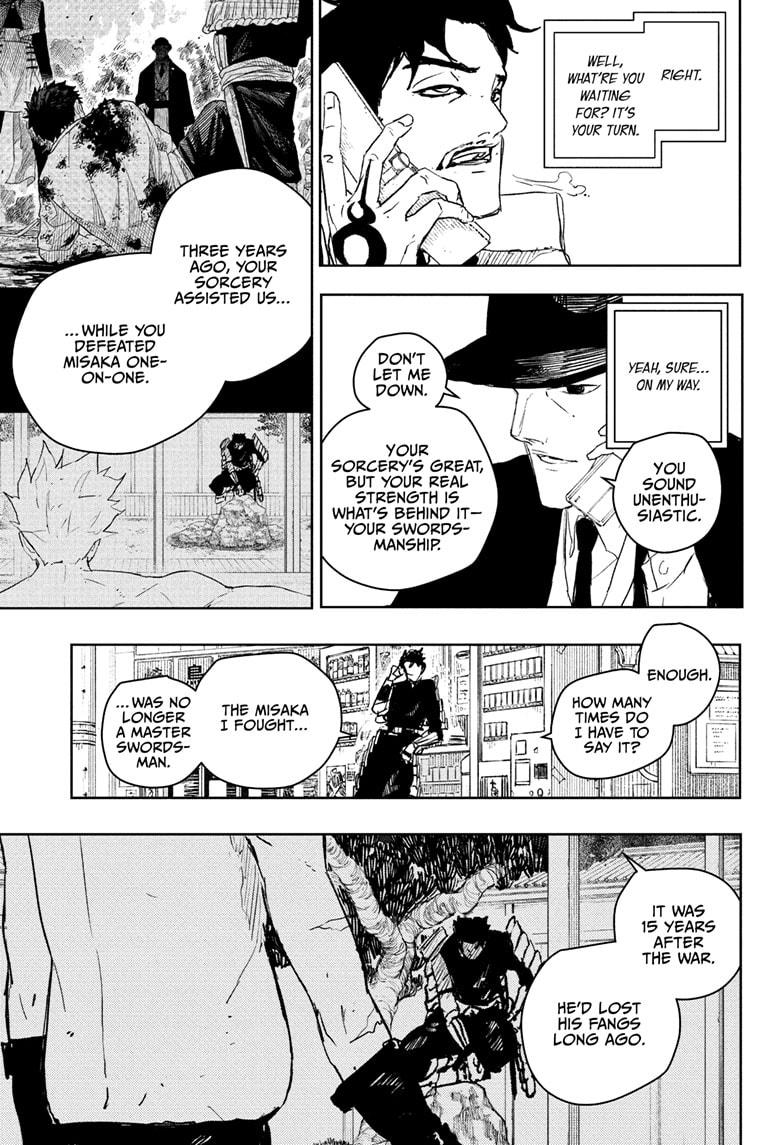 Kagurabachi Manga Chapter 89 page 11 - Battle Chaos scene