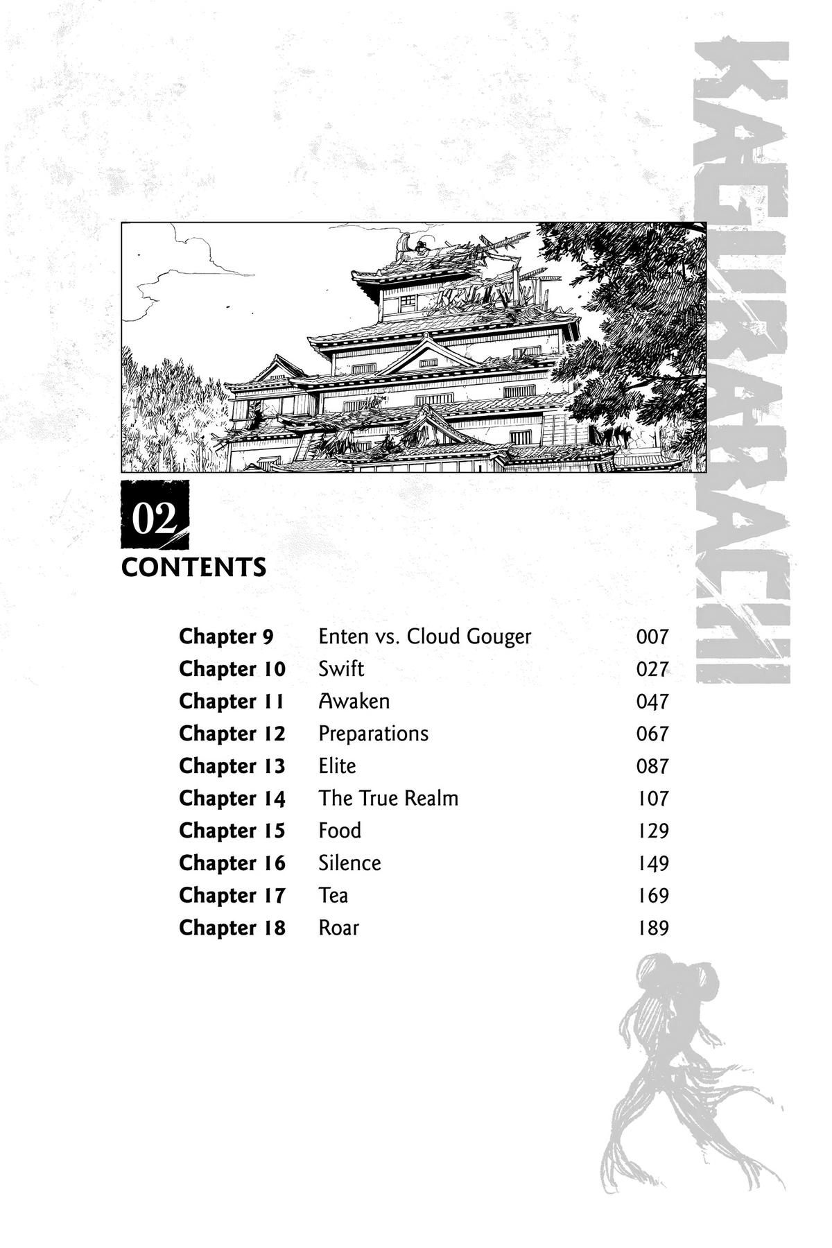 Kagurabachi Manga Chapter 9 page 7 - Enten vs. Cloud Gouger scene
