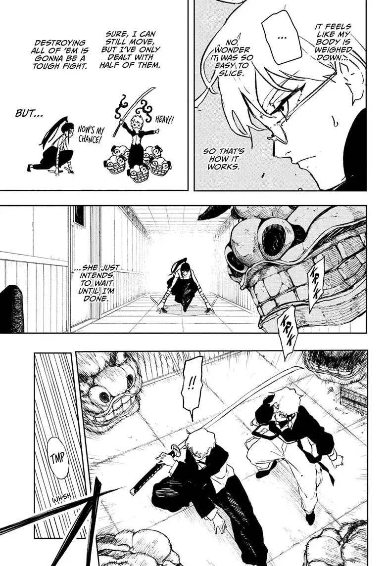 Kagurabachi Manga Chapter 90 page 11 - Kiri scene