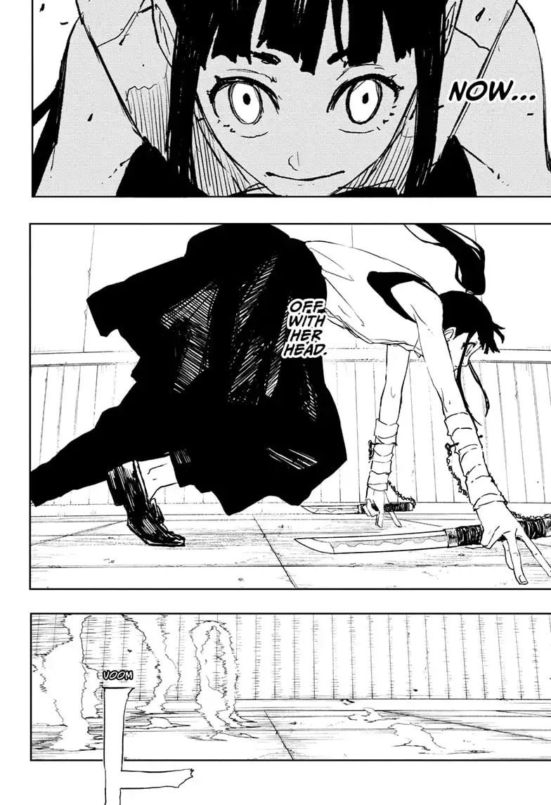 Kagurabachi Manga Chapter 90 page 14 - Kiri scene