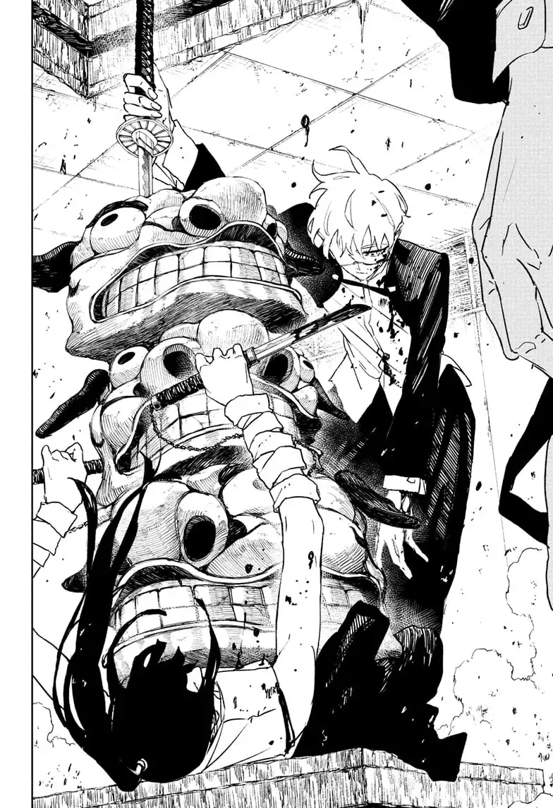 Kagurabachi Manga Chapter 90 page 18 - Kiri scene