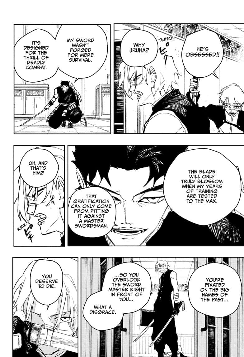 Kagurabachi Manga Chapter 91 page 10 - Natsuki scene