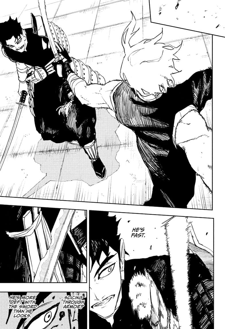 Kagurabachi Manga Chapter 91 page 11 - Natsuki scene