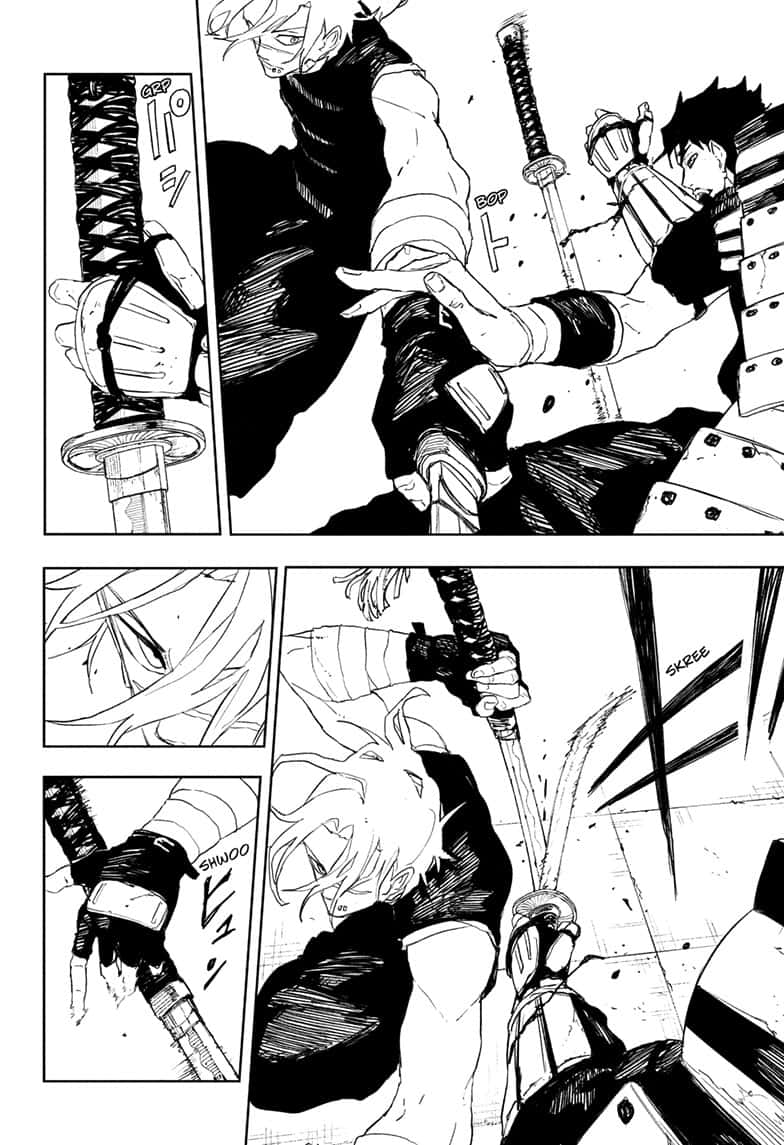 Kagurabachi Manga Chapter 91 page 12 - Natsuki scene