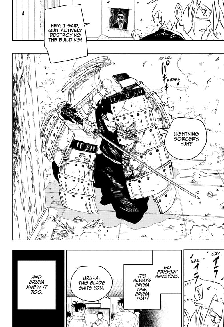 Kagurabachi Manga Chapter 91 page 16 - Natsuki scene