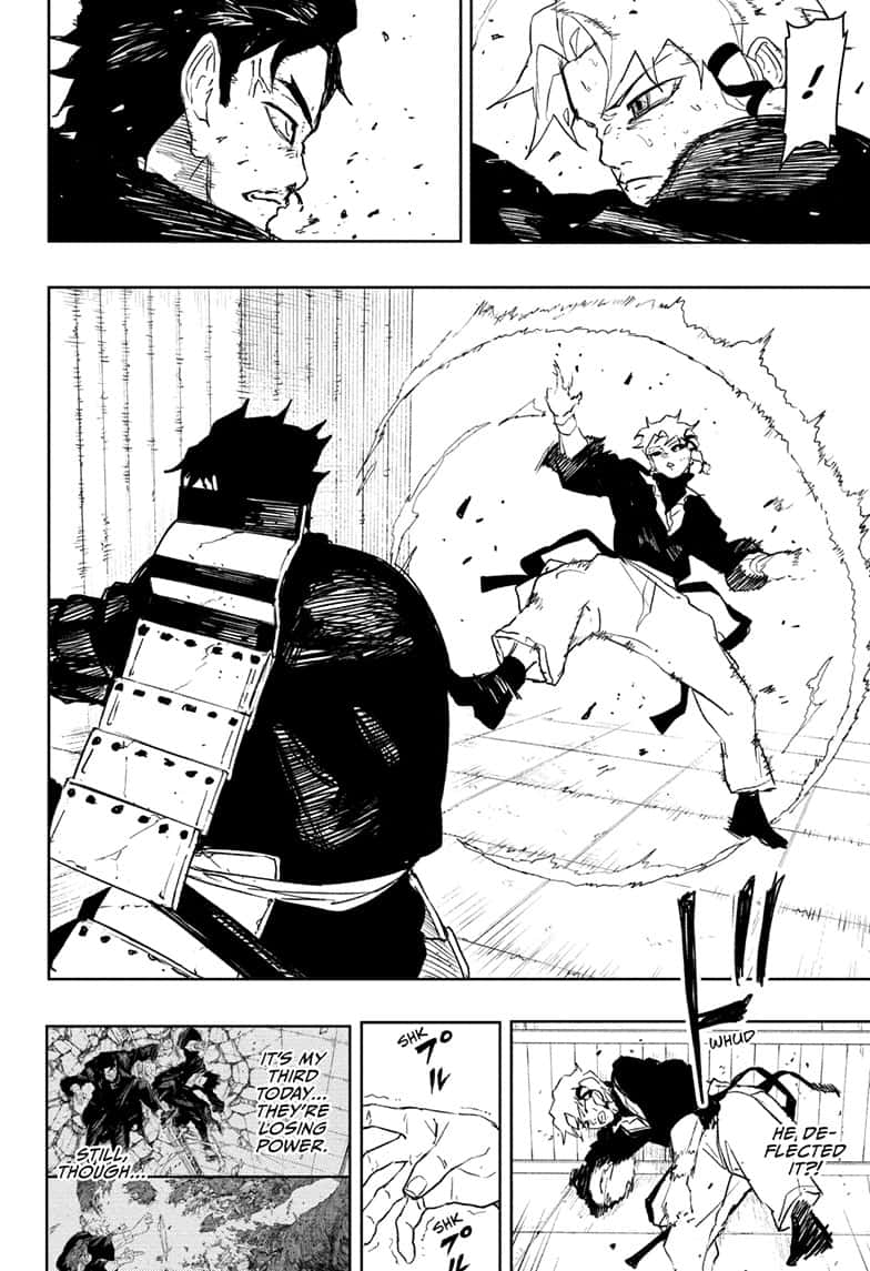 Kagurabachi Manga Chapter 91 page 4 - Natsuki scene