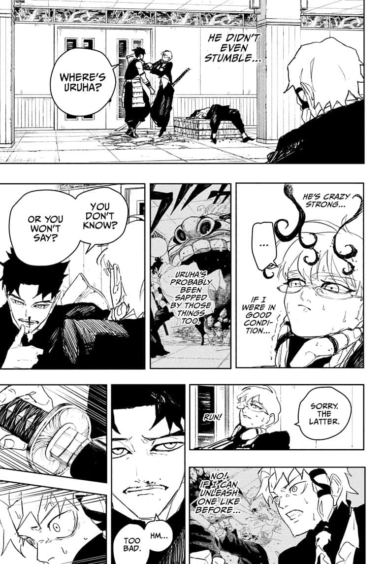 Kagurabachi Manga Chapter 91 page 5 - Natsuki scene