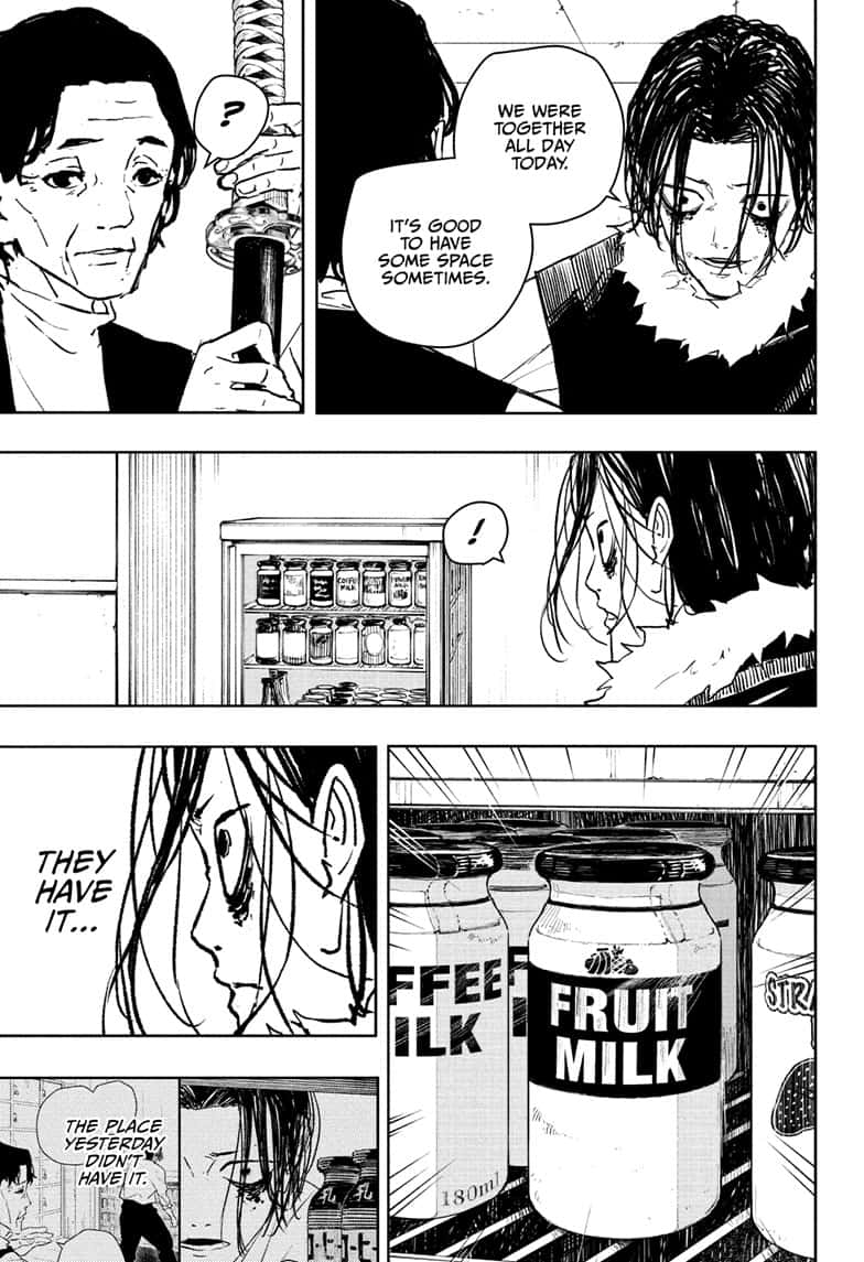 Kagurabachi Manga Chapter 92.5 page 7 - Genichi Sojo's Bathhouse Quest 2 scene