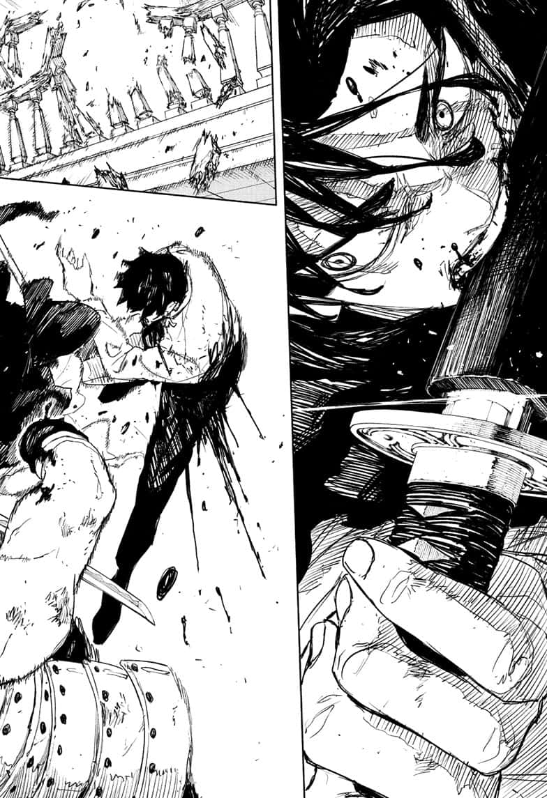 Kagurabachi Manga Chapter 92 page 16 - The Swordsmen scene