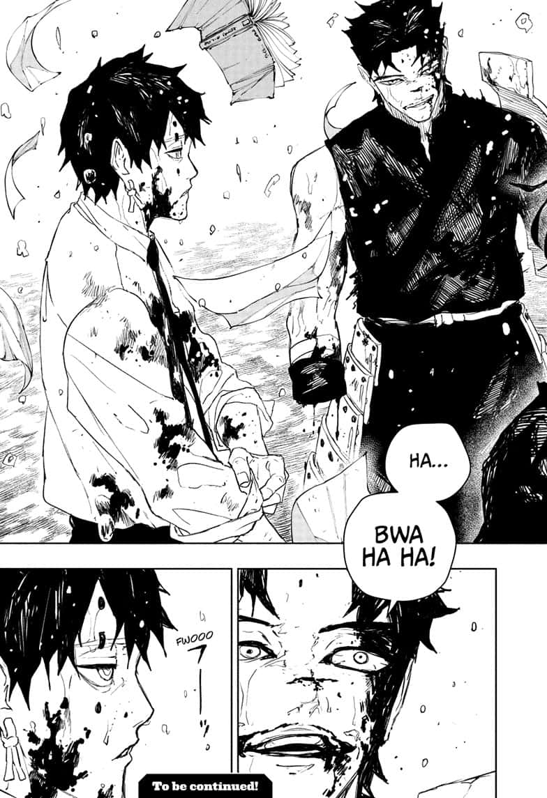 Kagurabachi Manga Chapter 92 page 19 - The Swordsmen scene