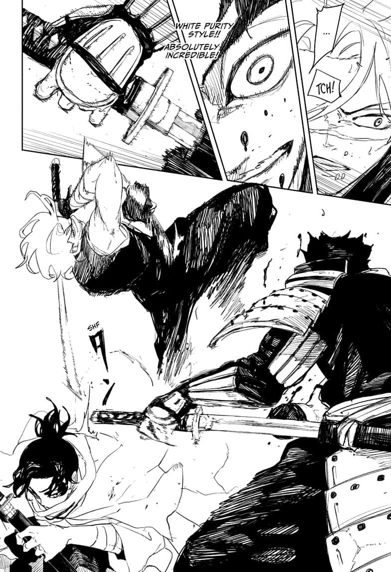 Kagurabachi Manga Chapter 92 page 6 - The Swordsmen scene