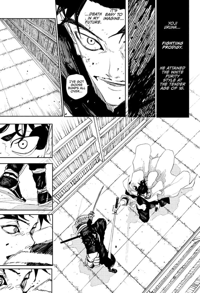 Kagurabachi Manga Chapter 92 page 9 - The Swordsmen scene