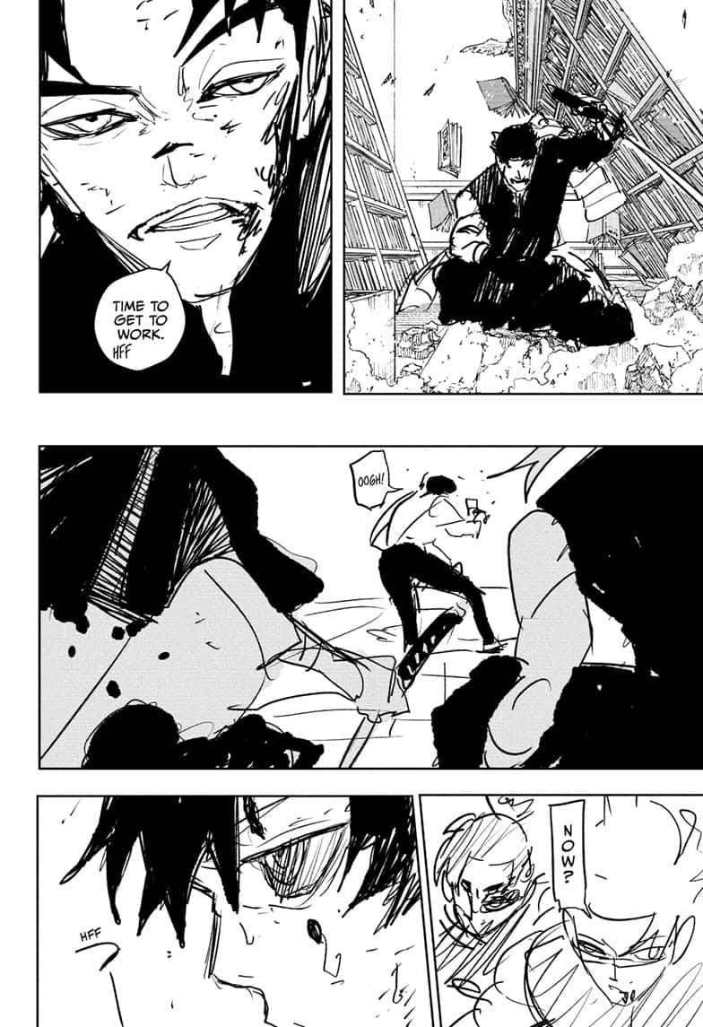 Kagurabachi Manga Chapter 95 page 14 - Flood scene