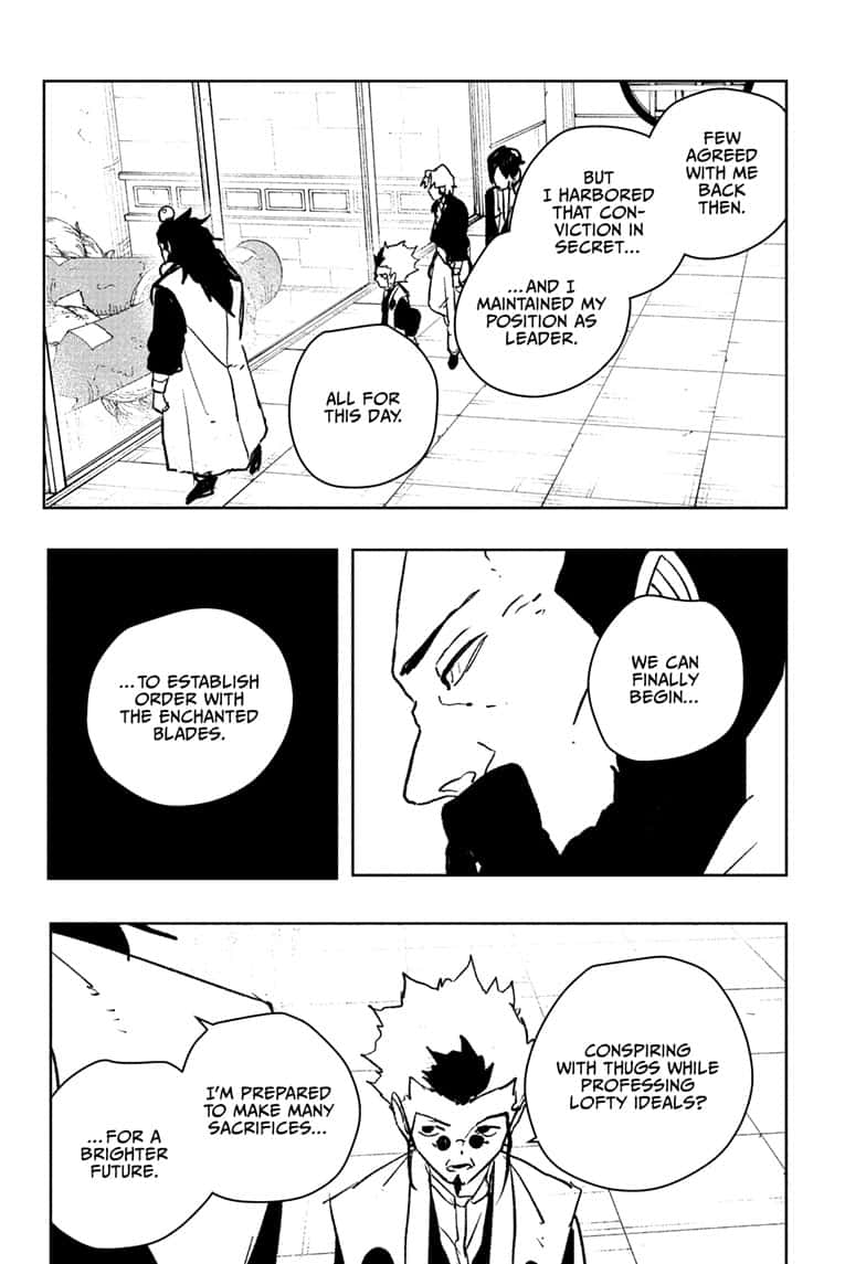 Kagurabachi Manga Chapter 95 page 8 - Flood scene