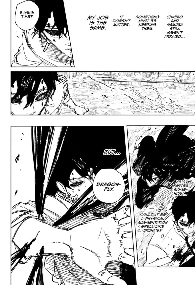 Kagurabachi Manga Chapter 96 page 15 - Urgency scene