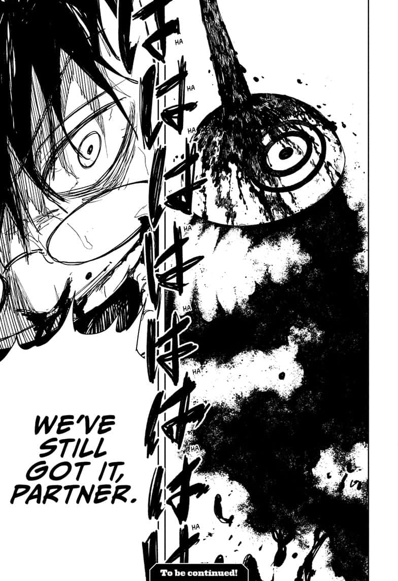 Kagurabachi Manga Chapter 98 page 19 - Ikuto Hagiwara, Worthless Commander scene