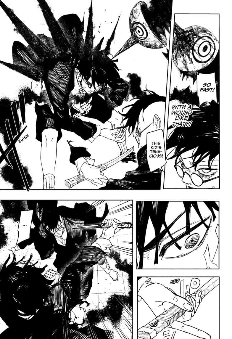 Kagurabachi Manga Chapter 99 page 3 - Strongest scene